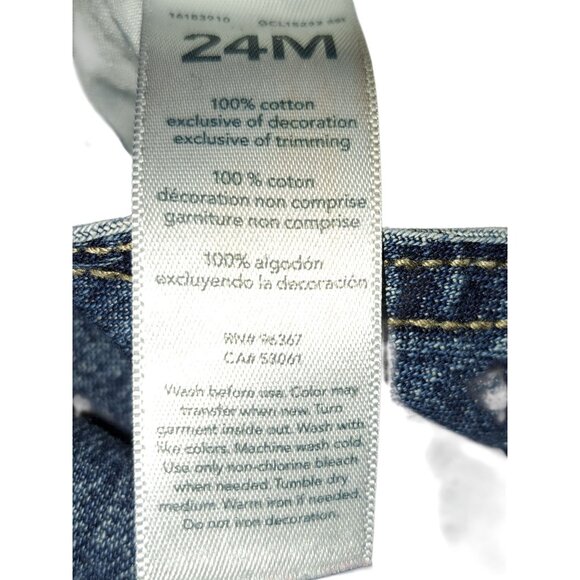 Oshkosh B'gosh Denim Short Overalls 24M - Picture 3 of 6